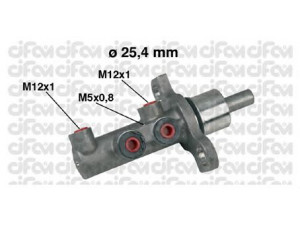 CIFAM 202-439 pagrindinis cilindras, stabdžiai 
 Stabdžių sistema -> Pagrindinis stabdžių cilindras
77363619, 77363619, 558093, 93172089