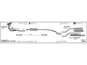 IMASAF 561000399 išmetimo sistema 
 Išmetimo sistema -> Išmetimo sistema, visa