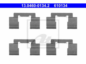 ATE 13.0460-0134.2 priedų komplektas, diskinių stabdžių trinkelės 
 Stabdžių sistema -> Diskinis stabdys -> Stabdžių dalys/priedai