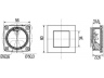 HELLA 2JA 980 596-002 vidaus apšvietimas