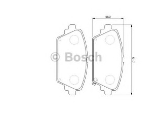 BOSCH 0 986 424 663 stabdžių trinkelių rinkinys, diskinis stabdys 
 Techninės priežiūros dalys -> Papildomas remontas
45022-S1A-E00, 45022-S1A-E02, 45022-S1A-E50
