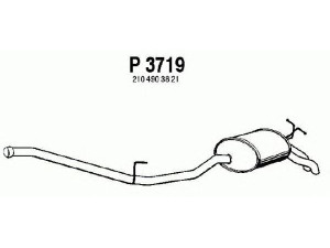 FENNO P3719 galinis duslintuvas 
 Išmetimo sistema -> Duslintuvas
2104903821