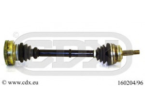 CDX 160204/96 kardaninis velenas 
 Ratų pavara -> Kardaninis velenas
811407272H