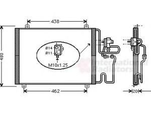 VAN WEZEL 43005246 kondensatorius, oro kondicionierius 
 Oro kondicionavimas -> Kondensatorius
7701205919