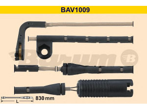 BARUM BAV1009 įspėjimo kontaktas, stabdžių trinkelių susidėvėjimas 
 Stabdžių sistema -> Susidėvėjimo indikatorius, stabdžių trinkelės
34 35 1 163 065, 34 35 2 229 018