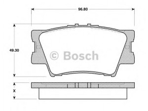 BOSCH 0 986 TB3 118 stabdžių trinkelių rinkinys, diskinis stabdys 
 Techninės priežiūros dalys -> Papildomas remontas
04466 33160, 04466 33200, 04466 42060