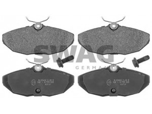 SWAG 99 11 6084 stabdžių trinkelių rinkinys, diskinis stabdys 
 Techninės priežiūros dalys -> Papildomas remontas
XR812436