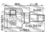 FEBEST 2111-CB316LH jungtis, kardaninis velenas
1461228