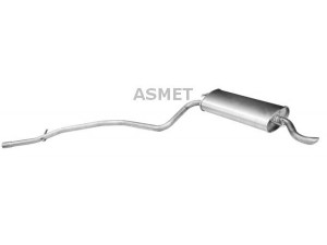 ASMET 16.022 galinis duslintuvas 
 Išmetimo sistema -> Duslintuvas
46559847