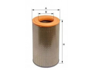 UNIFLUX FILTERS XA1668 oro filtras 
 Filtrai -> Oro filtras
131 453/1, 131 891/9, 754 718