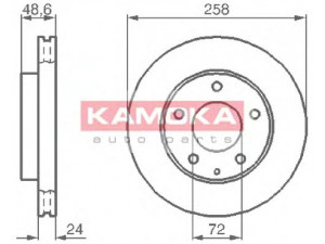 KAMOKA 103992 stabdžių diskas 
 Stabdžių sistema -> Diskinis stabdys -> Stabdžių diskas
3395510, 3958455, 4146389, F32Z 1125 A