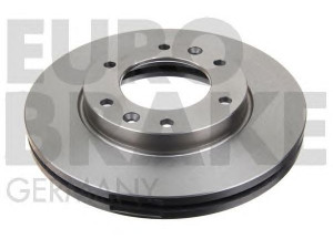 EUROBRAKE 5815203436 stabdžių diskas 
 Stabdžių sistema -> Diskinis stabdys -> Stabdžių diskas
517124H500