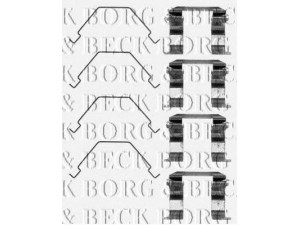 BORG & BECK BBK1083 priedų komplektas, diskinių stabdžių trinkelės 
 Stabdžių sistema -> Diskinis stabdys -> Stabdžių dalys/priedai