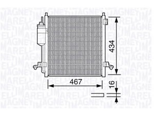 MAGNETI MARELLI 350203668000 kondensatorius, oro kondicionierius 
 Oro kondicionavimas -> Kondensatorius
7812A171, MN123606