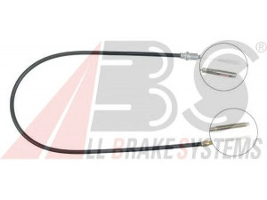 A.B.S. K10257 trosas, stovėjimo stabdys 
 Stabdžių sistema -> Valdymo svirtys/trosai
5490304, 95492972