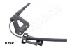 JAPANPARTS BC-K29R trosas, stovėjimo stabdys 
 Stabdžių sistema -> Valdymo svirtys/trosai
597704D800, 597704D800