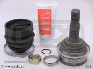 CDX 695 jungčių komplektas, kardaninis velenas 
 Ratų pavara -> Sujungimai/komplektas