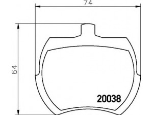 HELLA 8DB 355 007-081 stabdžių trinkelių rinkinys, diskinis stabdys 
 Techninės priežiūros dalys -> Papildomas remontas
GBP177, GBP213, GBP281, GBP90213