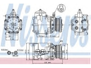 NISSENS 89248 kompresorius, oro kondicionierius 
 Oro kondicionavimas -> Kompresorius/dalys
1406036, 1433094, 1S7H-19D629-DC