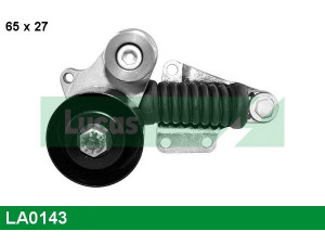 LUCAS ENGINE DRIVE LA0143 įtempiklio skriemulys, V formos rumbuotas diržas 
 Diržinė pavara -> V formos rumbuotas diržas/komplektas -> Įtempiklio skriemulys