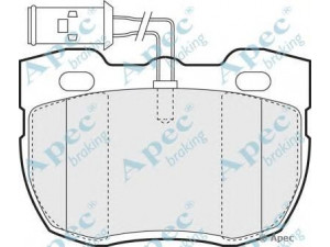 APEC braking PAD592 stabdžių trinkelių rinkinys, diskinis stabdys 
 Techninės priežiūros dalys -> Papildomas remontas
RTC6781, STC8189, STC9189, RTC6781