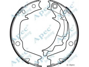 APEC braking SHU764 stabdžių trinkelė 
 Stabdžių sistema -> Būgninis stabdys -> Stabdžių įdėklas/ trinkelė
583501CA00, 5835038A30, 583503CA10