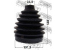 FEBEST 0417P-V97WR gofruotoji membrana, kardaninis velenas 
 Ratų pavara -> Gofruotoji membrana
3715A098, 3715A099