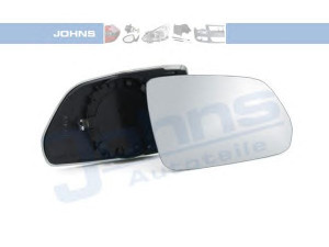 JOHNS 71 21 38-81 veidrodėlio stiklas, išorinis veidrodėlis 
 Kėbulas -> Keleivių kabina -> Veidrodėlis
1Z1 857 522F