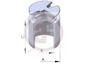AUTOFREN SEINSA D02554 stūmoklis, stabdžių apkaba 
 Stabdžių sistema -> Stabdžių matuoklis -> Stabdžių dalys
