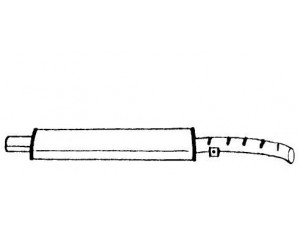 AKS DASIS SG12459 vidurinis duslintuvas