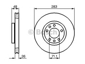 BOSCH 0 986 479 193 stabdžių diskas 
 Dviratė transporto priemonės -> Stabdžių sistema -> Stabdžių diskai / priedai
4246 P7, 4246 V4, 4249 L3, 4246 P7