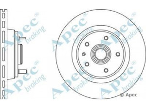 APEC braking DSK956 stabdžių diskas 
 Dviratė transporto priemonės -> Stabdžių sistema -> Stabdžių diskai / priedai
1329637, 13296371, 1330835, 13308358
