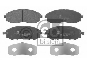 FEBI BILSTEIN 16680 stabdžių trinkelių rinkinys, diskinis stabdys 
 Techninės priežiūros dalys -> Papildomas remontas
58101-4AA60, 58101-4AA61, 58101-4AA61 S1