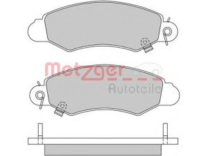 METZGER 1170457 stabdžių trinkelių rinkinys, diskinis stabdys 
 Techninės priežiūros dalys -> Papildomas remontas
55200-80E10