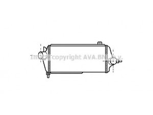 AVA QUALITY COOLING OL4208 tarpinis suslėgto oro aušintuvas, kompresorius 
 Variklis -> Oro tiekimas -> Įkrovos agregatas (turbo/superįkrova) -> Tarpinis suslėgto oro aušintuvas
1302405, 90423171