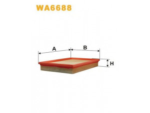 WIX FILTERS WA6688 oro filtras 
 Techninės priežiūros dalys -> Techninės priežiūros intervalai
036129620D, 036198620, 036129620D