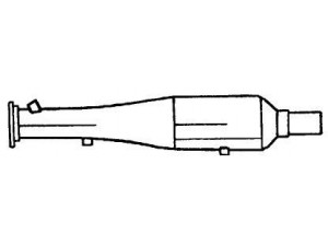 AKS DASIS SG60310 katalizatoriaus keitiklis