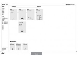 DINEX 147010021 išmetimo sistema 
 Išmetimo sistema -> Išmetimo sistema, visa