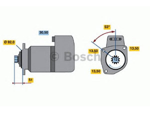 BOSCH 0 986 018 090 starteris 
 Elektros įranga -> Starterio sistema -> Starteris
20451445, 20536466, 3095060, 3964839