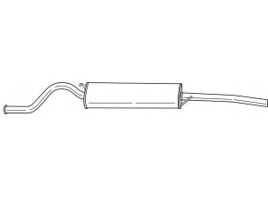AKS DASIS SG72603 galinis duslintuvas