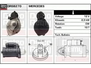 DELCO REMY DRS8270 starteris 
 Elektros įranga -> Starterio sistema -> Starteris
