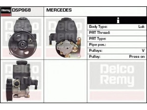 DELCO REMY DSP968 hidraulinis siurblys, vairo sistema 
 Vairavimas -> Vairo pavara/siurblys