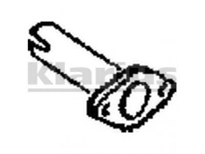 KLARIUS MZ181D išleidimo kolektorius 
 Išmetimo sistema -> Išmetimo vamzdžiai
1074901325