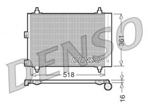 DENSO DCN07006 kondensatorius, oro kondicionierius 
 Oro kondicionavimas -> Kondensatorius
6455CN