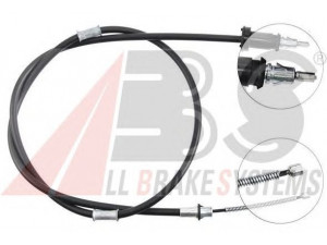 A.B.S. K19976 trosas, stovėjimo stabdys 
 Stabdžių sistema -> Valdymo svirtys/trosai
5273636