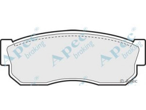 APEC braking PAD379 stabdžių trinkelių rinkinys, diskinis stabdys 
 Techninės priežiūros dalys -> Papildomas remontas
DA06013A85000, 41060-01A25, 41060-13A25