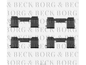 BORG & BECK BBK1304 priedų komplektas, diskinių stabdžių trinkelės 
 Stabdžių sistema -> Diskinis stabdys -> Stabdžių dalys/priedai