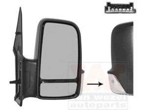 VAN WEZEL 5862808 išorinis veidrodėlis 
 Kėbulas -> Langai/veidrodėliai -> Veidrodėlis
2E1857502P