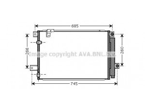 AVA QUALITY COOLING TOA5409 kondensatorius, oro kondicionierius