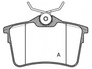 OPEN PARTS BPA1382.00 stabdžių trinkelių rinkinys, diskinis stabdys 
 Techninės priežiūros dalys -> Papildomas remontas
1608520480, 425415, 425429, 425429S1